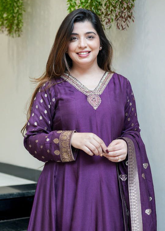 Shriwal Rangrez Banarasi Anarkali Set (2 Colours)