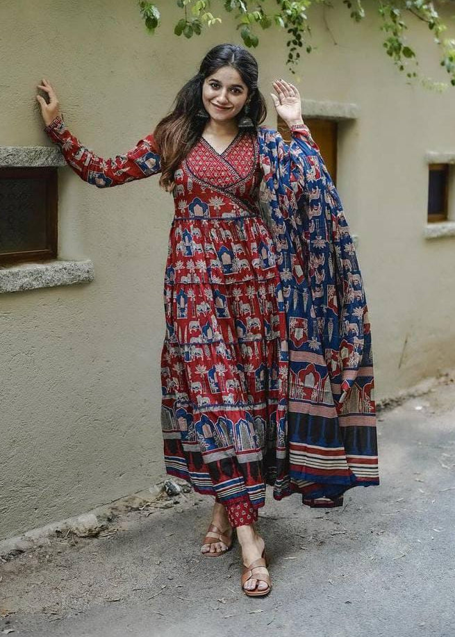 Shriwal Heritage Cotton Suit Set