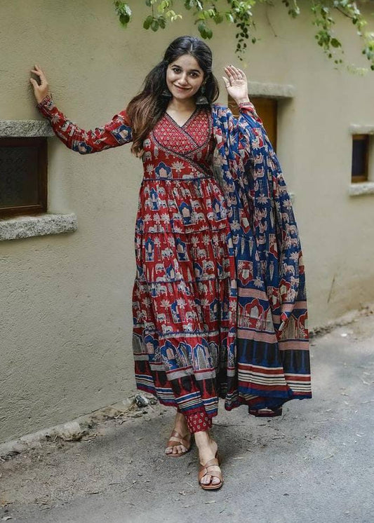 Shriwal Heritage Cotton Suit Set