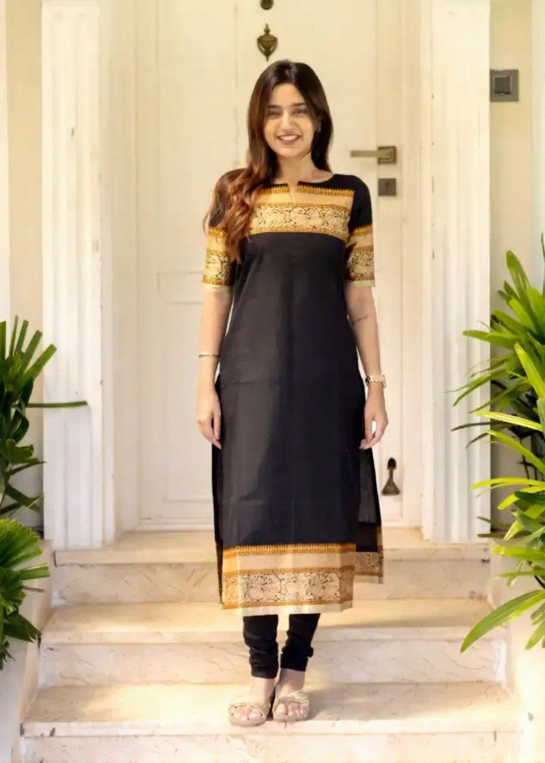 Shriwal Premium Quality Kanchi Cotton Kurti (2 Piece Set)
