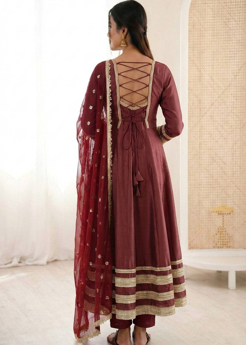 Shriwal Nurani Flare Anarkali Set (2 colours)