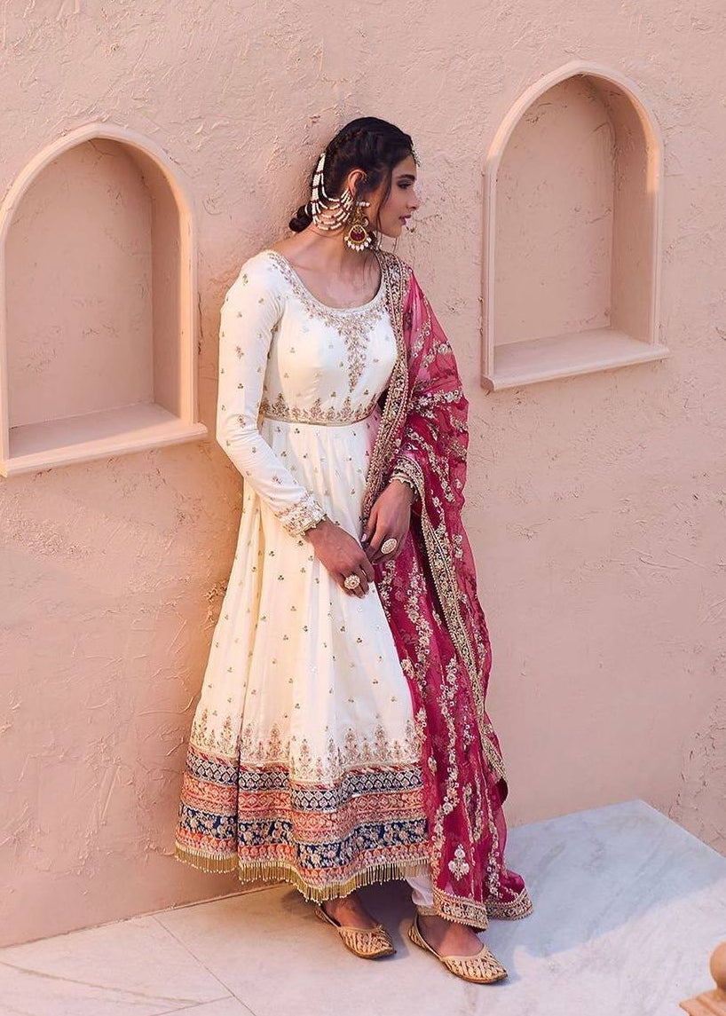 Shriwal Aadhira Royal Embroidered Gown Set(5 Colours)