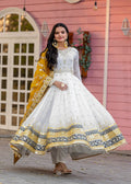 Shriwal Aadhira Royal Embroidered Gown Set(5 Colours)