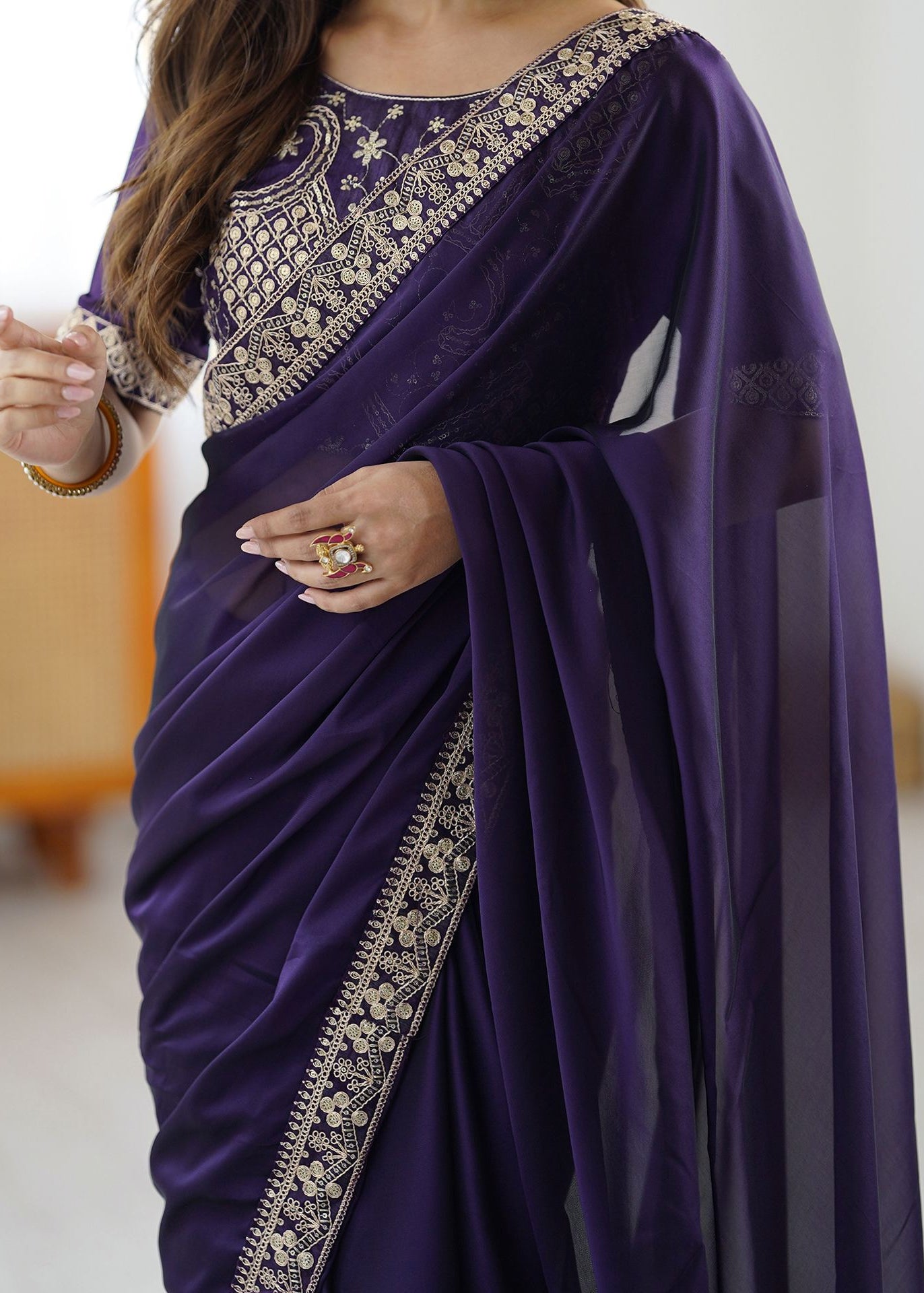 Shriwal Radiant Rangoli Silk Designer Saree