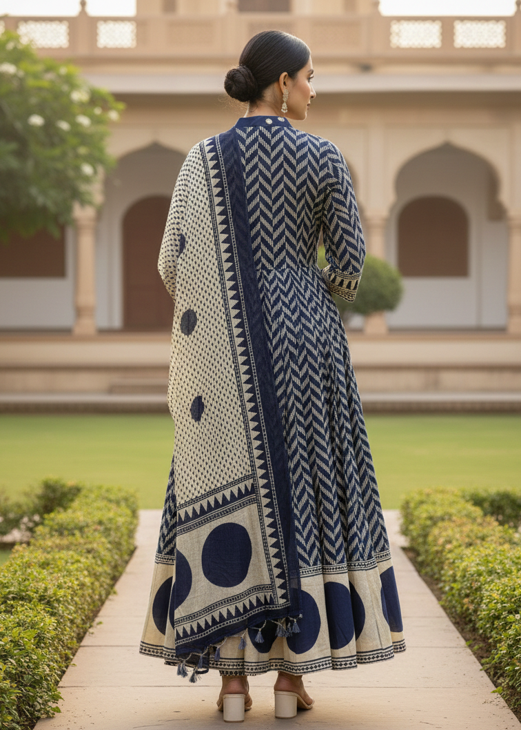 Shriwal Pure Cotton 60x60 Printed Suit Set(2 colours)
