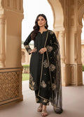 Shriwal Noorina Embroidered Crepe Palazzo Set (3 Colours)