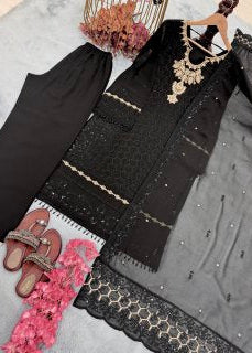 Shriwal Royal Hexa Diamond Embroidered Palazzo Set( 2 colours)