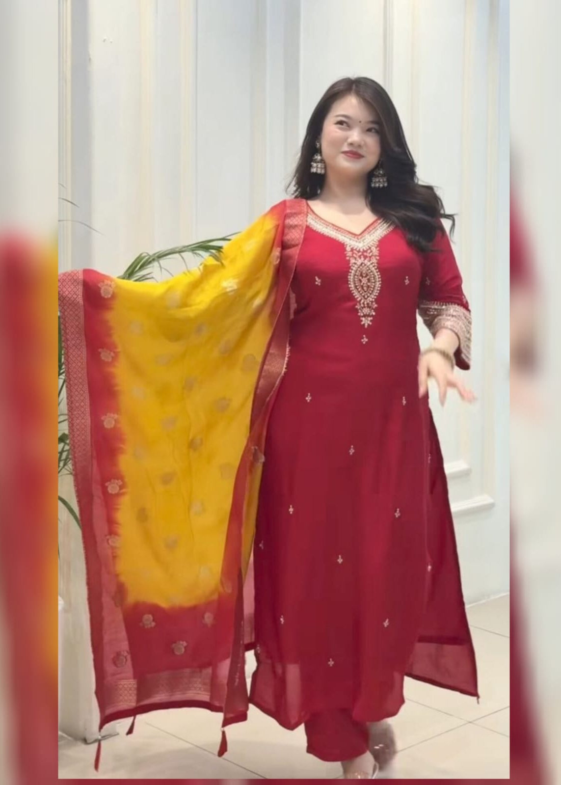 Shriwal The pure berry berry  silk kurta