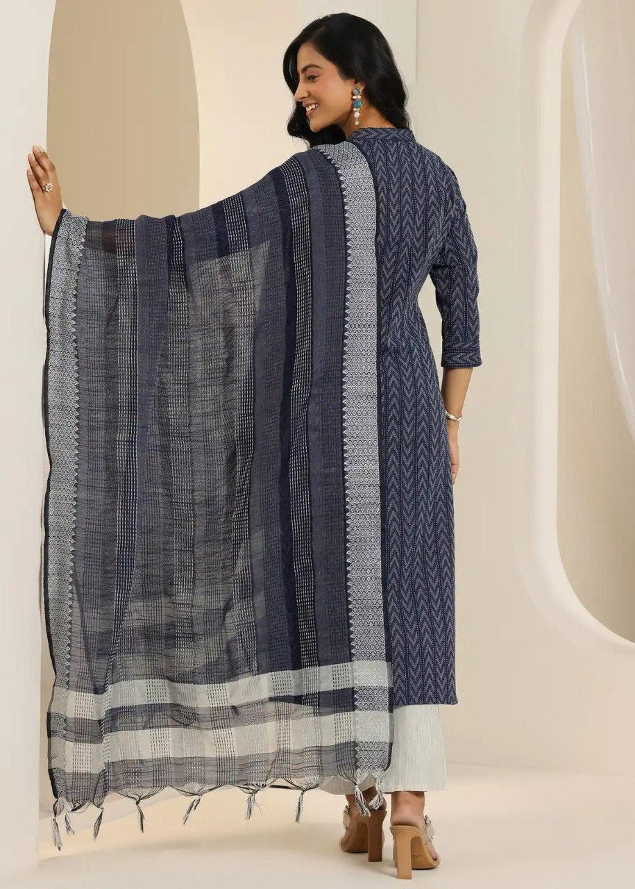 Shriwal Jhalak South Cotton Woven Kurti Set(2 Colours)