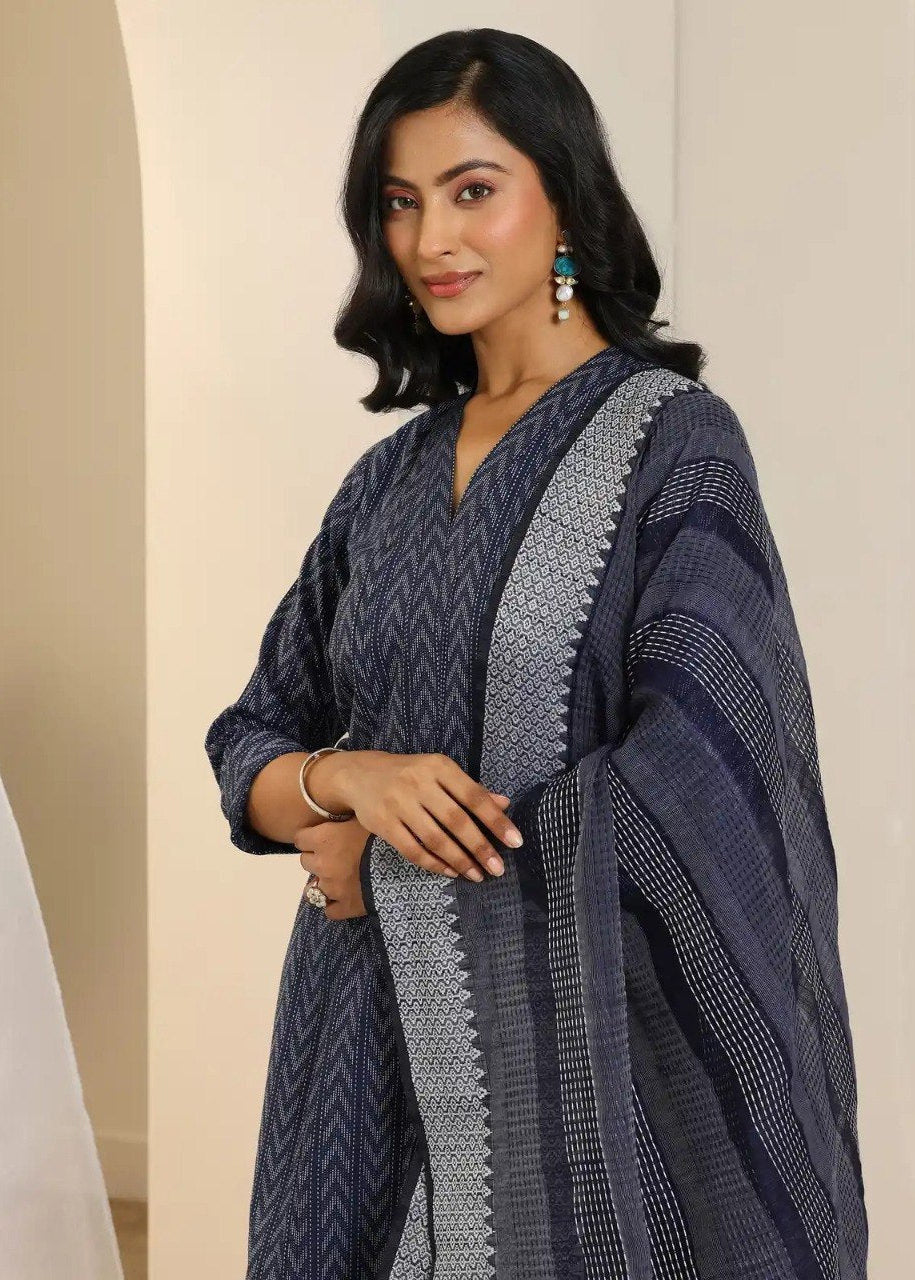 Shriwal Jhalak South Cotton Woven Kurti Set(2 Colours)