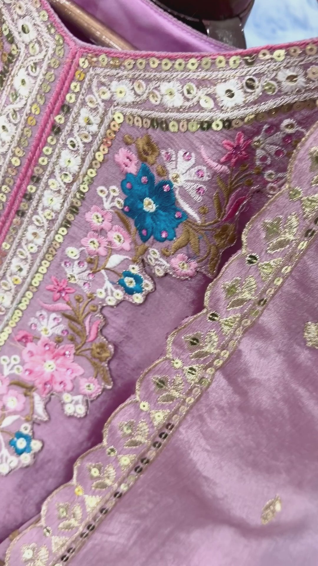 Shriwal Noorie Chinon Silk Palazzo Set(4 Colours)