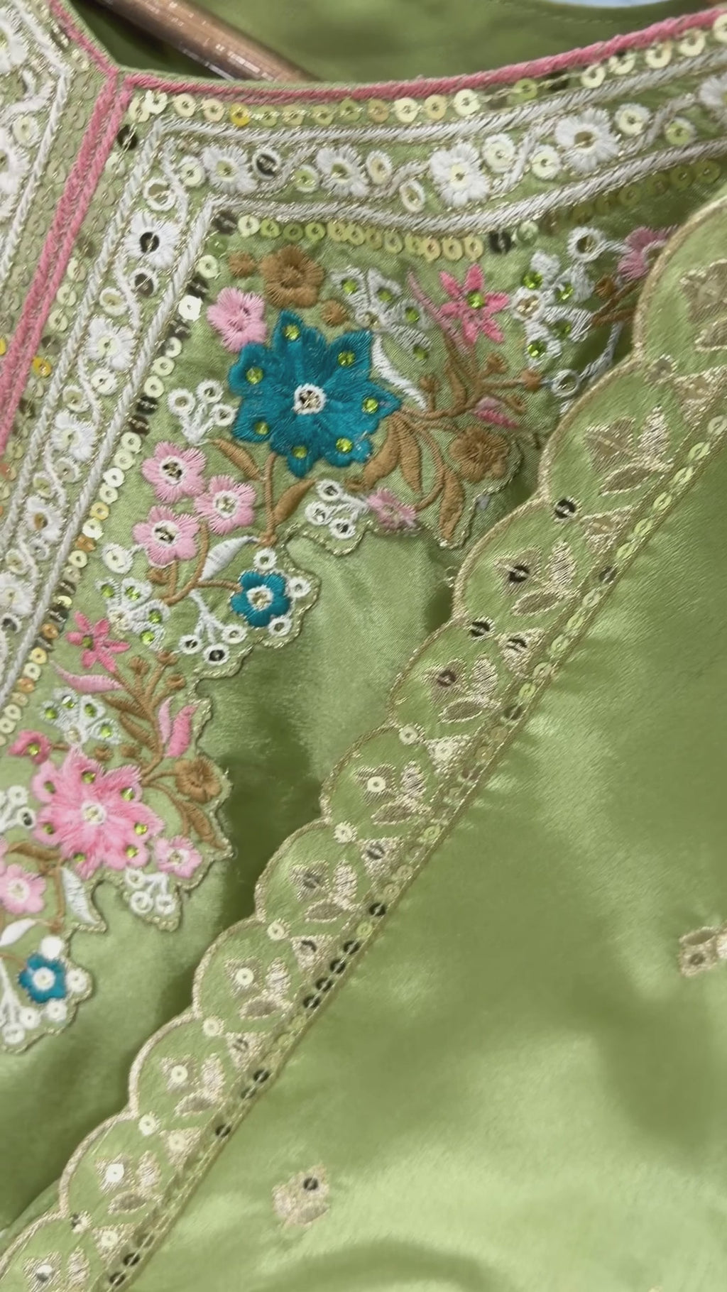 Shriwal Noorie Chinon Silk Palazzo Set(4 Colours)