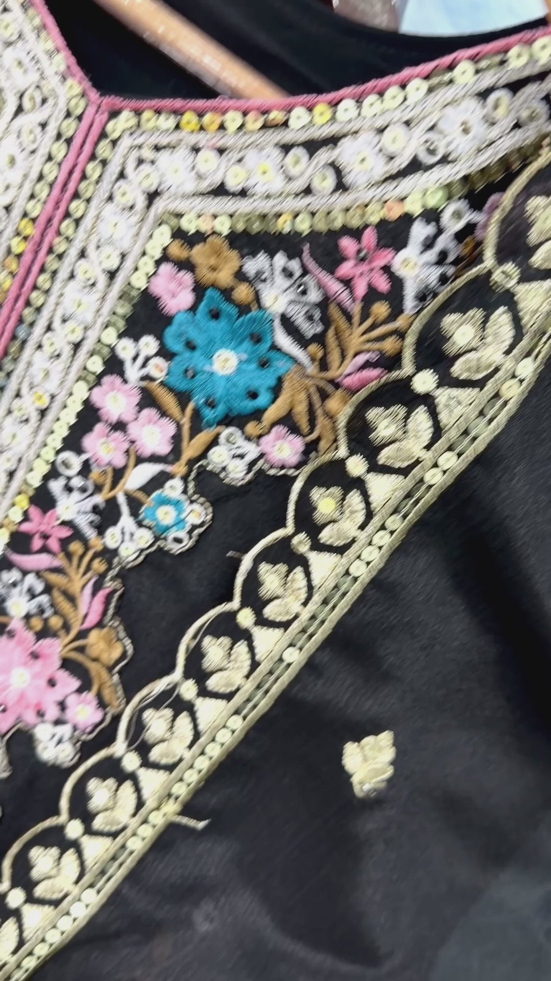 Shriwal Noorie Chinon Silk Palazzo Set(4 Colours)